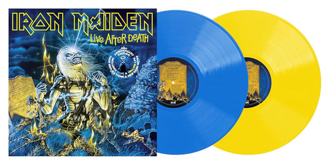 Iron Maiden - Live After Death: 40th Anniversary Edition (Limited Collector's Edition, Blue & Yellow Colored Vinyl) (2 Lp's) ((Vinyl))