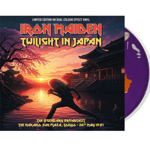 Iron Maiden - Twilight In Japan: The Legendary Broadcast - The Nakano Sun Plaza, Tokyo: May 24th, 1981 (Dual Color Effect/ Clear Base Vinyl) [Import] ((Vinyl))