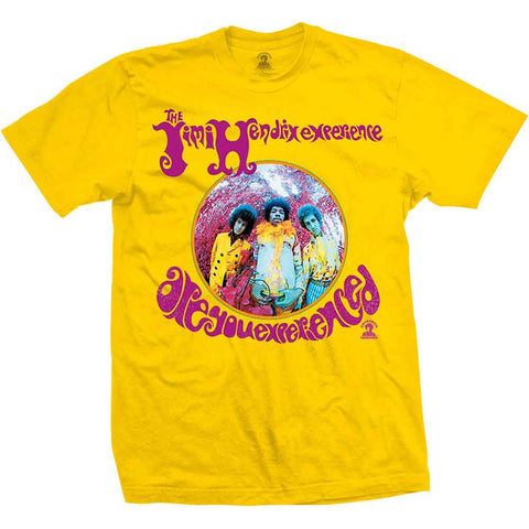 Jimi Hendrix - Are You Experienced? ((T-Shirt)) Yellow