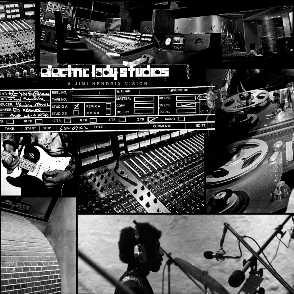 Jimi Hendrix - Electric Lady Studios: A Jimi Hendrix Vision (Deluxe Edition, 3 Cd/Blu-ray) (Box Set) ((CD))