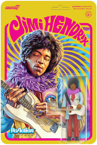 Jimi Hendrix - Super7 - Jimi Hendrix - ReAction Figure Wv 1 - Are You Experienced (Collectible, Figure, Action Figure) ((Action Figure))