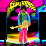Jimi Hendrix - Super7 - Jimi Hendrix ReAction - Jimi Hendrix (Blacklight) [Are You Experienced] (Collectible, Figure, Action Figure) ((Action Figure))
