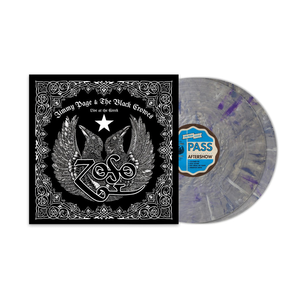 Jimmy Page & The Black Crowes - Live At The Greek (Decepticons Marble Color) (Indie Exclusive) (2LP) ((Vinyl))