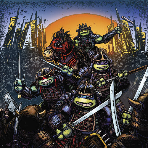 John Du Prez - Teenage Mutant Ninja Turtles Part Iii (Original Soundtrack) (Time Sceptter Colored Vinyl) ((Vinyl))