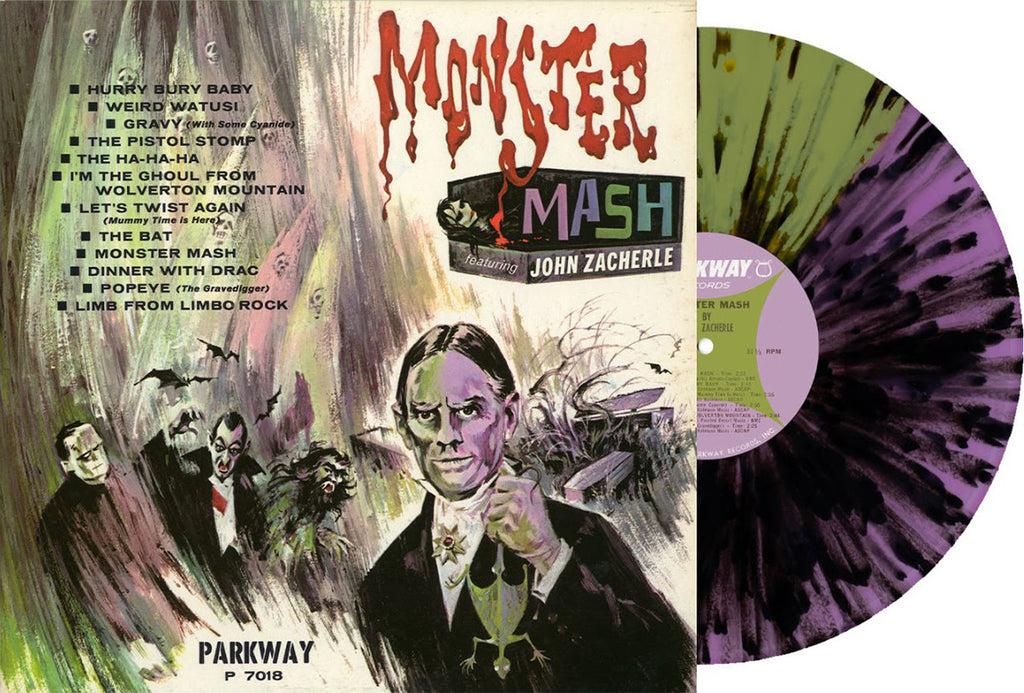 John Zacherle - Monster Mash (Indie Exclusive) (Purple/Green Split W/Black Splatter Vinyl) ((Vinyl))