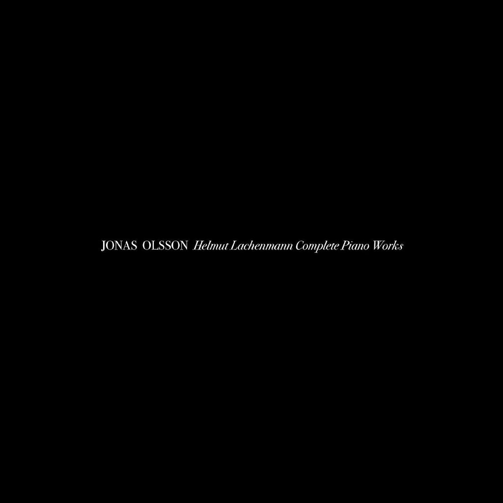 Jonas Olsson - Helmut Lachenmann Complete Piano Works ((CD))