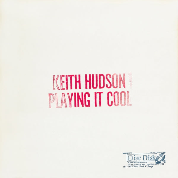 Keith Hudson - Playing It Cool & Playing It Right ((Vinyl))