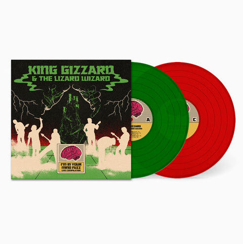 King Gizzard and the Lizard Wizard - I'm In Your Mind Fuzz Live (Indie Exclusive) [Red, Green, Clear] ((Vinyl))