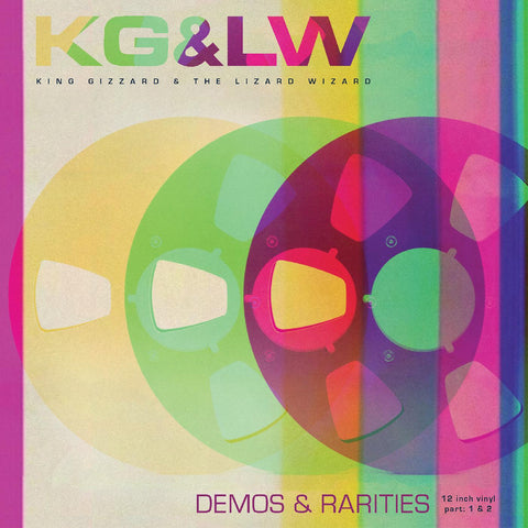 King Gizzard & The Lizard Wizard - Demos & Rarities (US Fuzz Club Official Bootleg) (ONE BLUE/ ONE VIOLET LP) ((Vinyl))