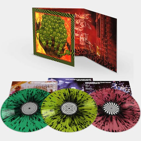King Gizzard & The Lizard Wizard - King Gizzard - Live In Houston '24 (Triple Gatefold - Splatter Vinyl) [3Lp] ((Vinyl))