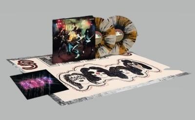 Kiss - Alive!: 50th Anniversary Edition (Limited Edition, White & Gold Cornetto w/Black Splatter Colored Vinyl, Gold Foil Gatefold Jacket, Bonus Poster) (2 Lp's) ((Vinyl))