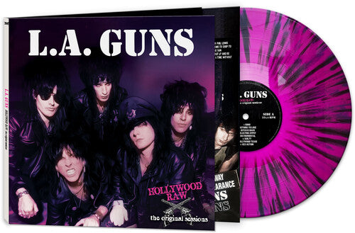 L.A. Guns - Hollywood Raw: The Original Sessions (Colored Vinyl, Purple & Black Splatter) ((Vinyl))