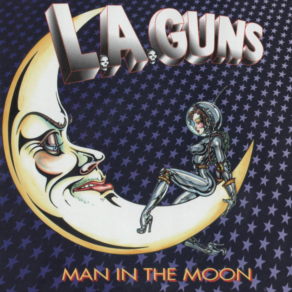 L.A. Guns - Man In The Moon (25Th Anniversary Edition) [Metallic Silver Vinyl] ((Vinyl))