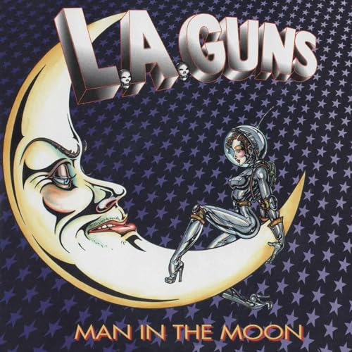 L.A. Guns - Man In The Moon (Cobalt Blue Vinyl) (Anniversary Edition) ((Vinyl))