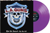 L.A. Guns - Riot On Sunset: The Best Of (Purple Marble Colored Vinyl, Limited Edition, Gatefold LP Jacket) ((Vinyl))