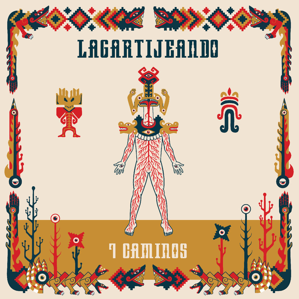 Lagartijeando - 7 Caminos (Orange Vinyl) ((Vinyl))