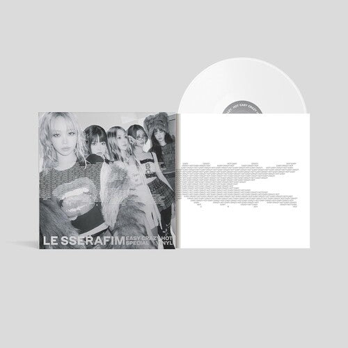 LE SSERAFIM - Easy-Crazy-Hot' Special Vinyl [SILVER WHITE] ((Vinyl))