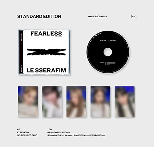 LE SSERAFIM - FEARLESS [Standard Edition CD] ((CD))