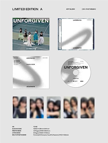 LE SSERAFIM - UNFORGIVEN [Limited Edition A] [CD+Photobook] ((CD))