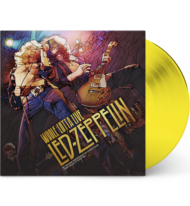 Led Zeppelin - Whole Lotta Live: The Playhouse Theatre, London, England- August 10th, 1969 (Limited Edition, Yellow Colored Vinyl) [Import] ((Vinyl))