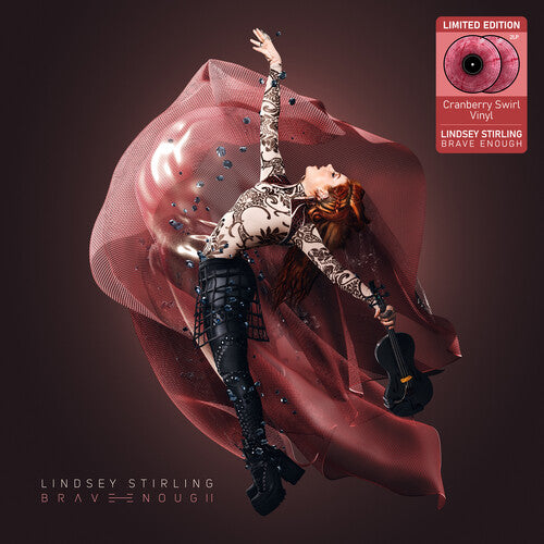 Lindsey Stirling - Brave Enough- Cranberry Swirl ((Vinyl))