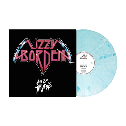 Lizzy Borden - Give 'Em The Axe (White Blue Marbled Colored Vinyl) ((Vinyl))