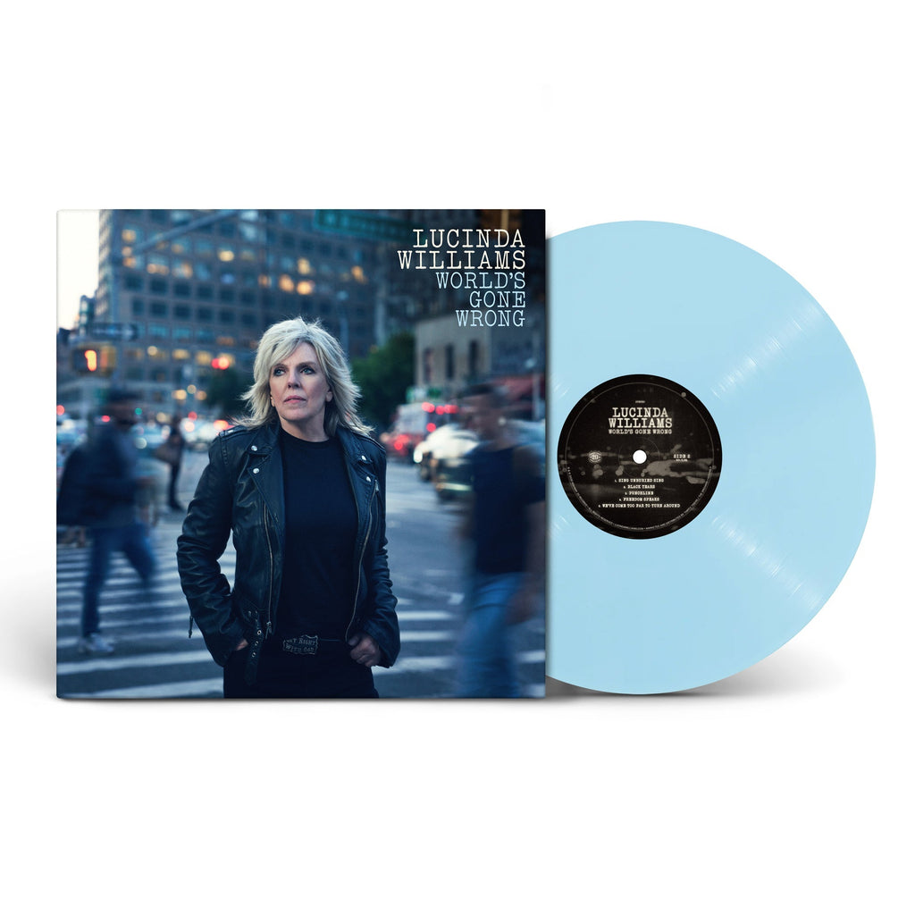 Lucinda Williams - World's Gone Wrong (Indie Exclusive, Sky Blue Colored Vinyl) ((Vinyl))