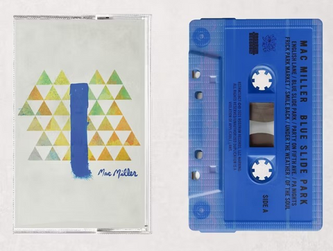 Mac Miller - Blue Slide Park (Indie Exclusive, Limited Edition, Blue Colored Tape) ((Cassette))