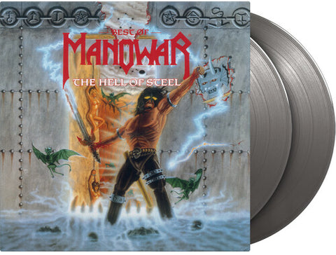 Manowar - Hell Of Steel: Best Of (Limited Edition, 180 Gram Silver Colored Vinyl) [Import] (2 Lp's) ((Vinyl))