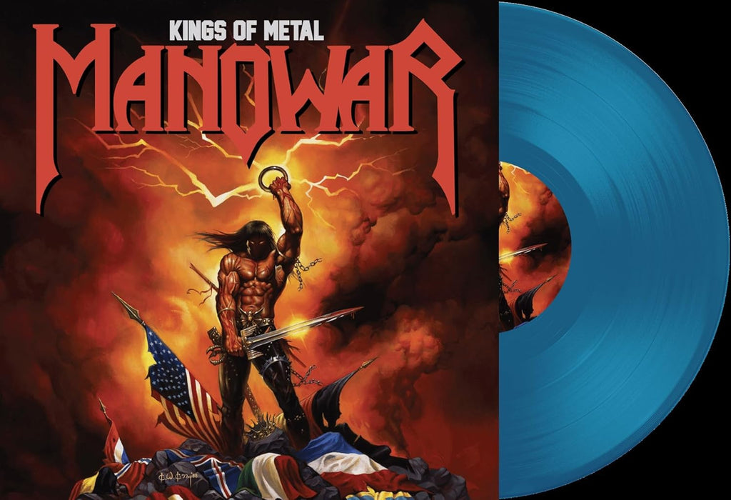 Manowar - Kings Of Metal (Limited Edition, Transparent Blue Colored Vinyl) [Import] ((Vinyl))