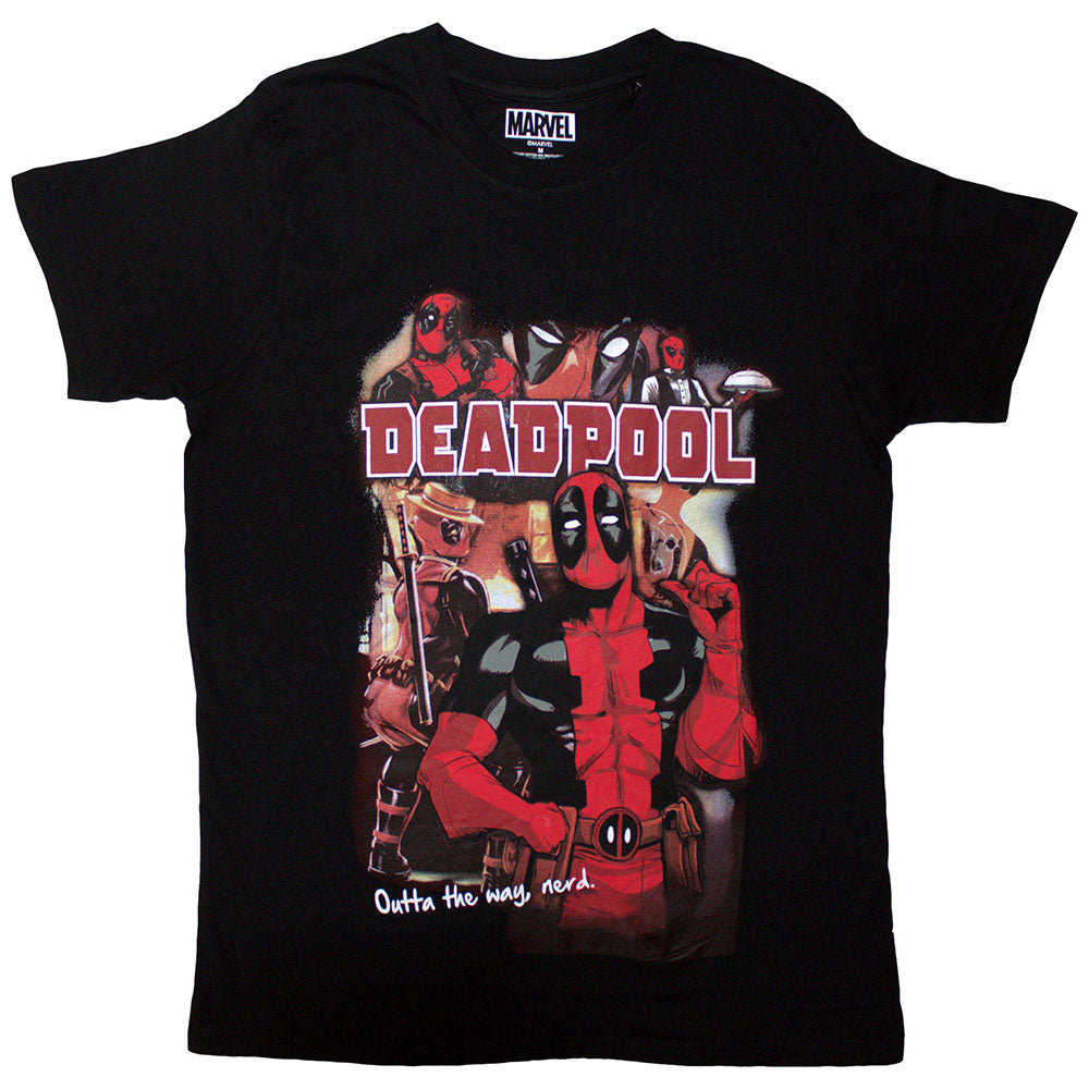 Marvel Comics - Deadpool Outta The Way Nerd (()) Black