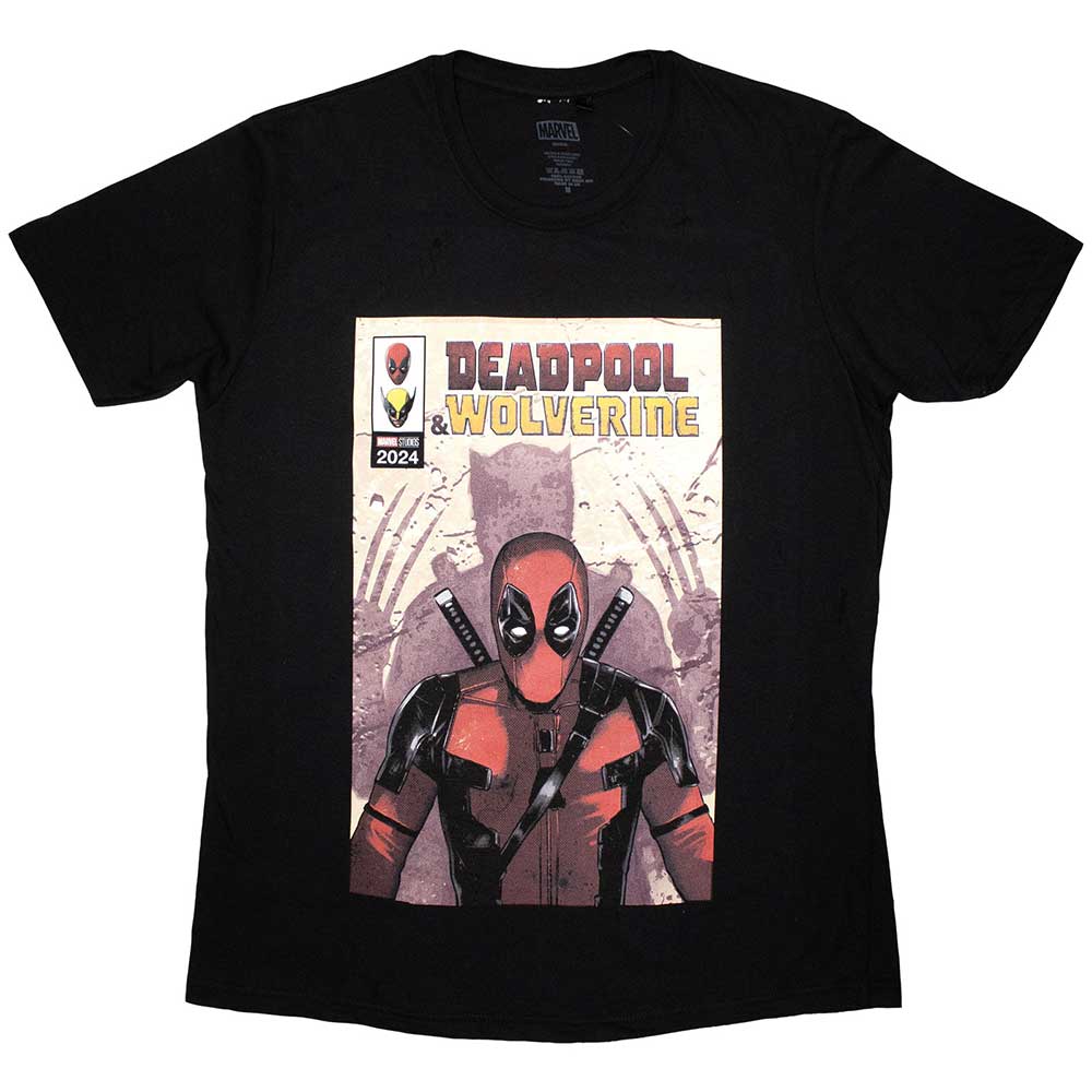 Marvel Comics - Deadpool & Wolverine Comic Cover (()) Black