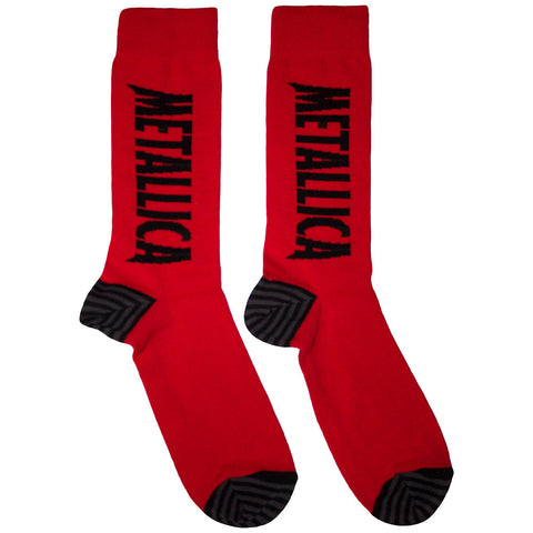 Metallica - Stressed Logo (()) Red