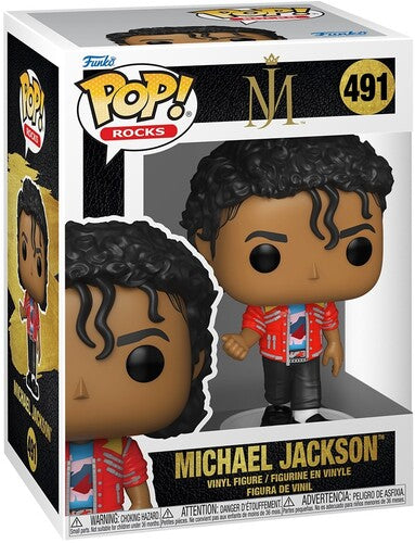 Michael Jackson - Funko POP! Rocks: Michael Jackson - Beat It (Vinyl Figure, Collectible) ((Action Figure))