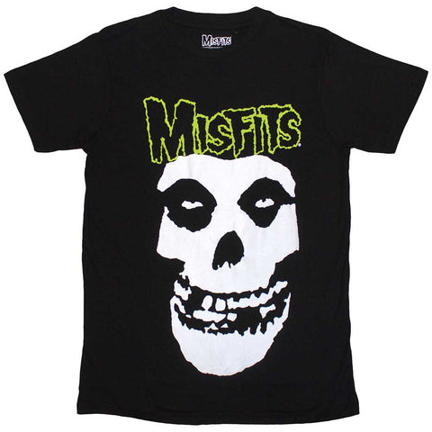 Misfits - Skull & Logo (()) Black