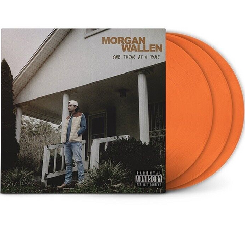 Morgan Wallen - One Thing At A Time (Limited Edition, Orange Colored Vinyl) [Import] (3 Lp's) ((Vinyl))