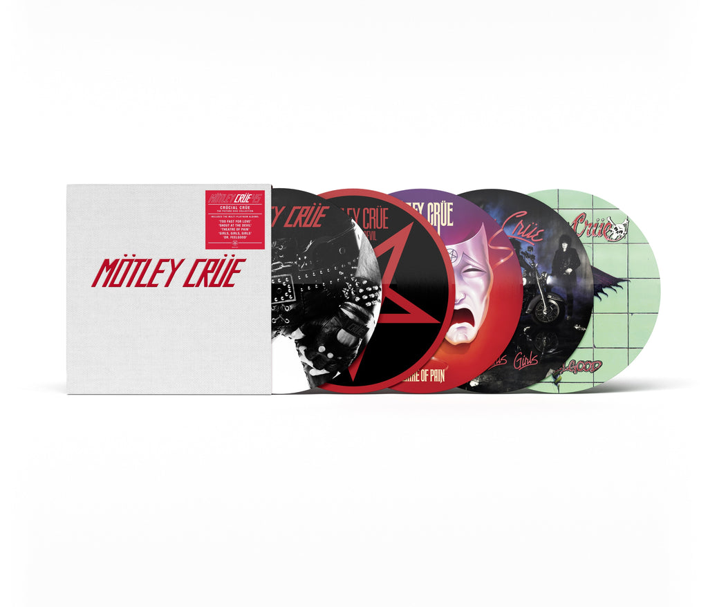 Motley Crue - Crucial Crue (45Th Anniversary) [Deluxe Box Set] [Picture Disc 5Lp] ((Vinyl))