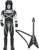 Motley Crue - Super7 - Motley Crue - ReAction Figures Wv2 - Mick Mars (Shout At The Devil - Black & White) (Collectible, Action Figure) ((Action Figure))