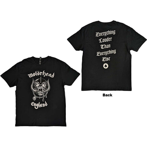 Motorhead - England ((T-Shirt)) black