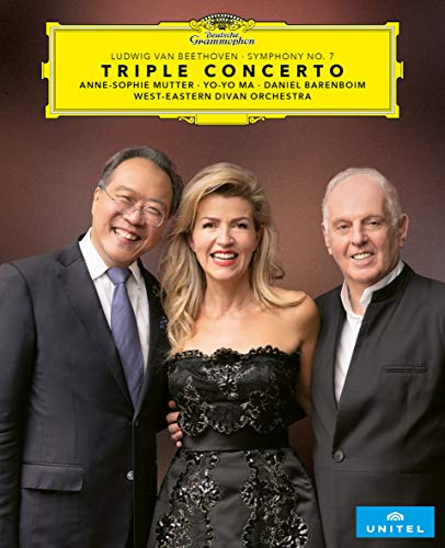 Mutter/Ma/Barenboim/West-Eastern Divan Orchestra - Beethoven: Triple Concerto; Symphony No. 7 [Blu-ray] ((Blu-Ray))