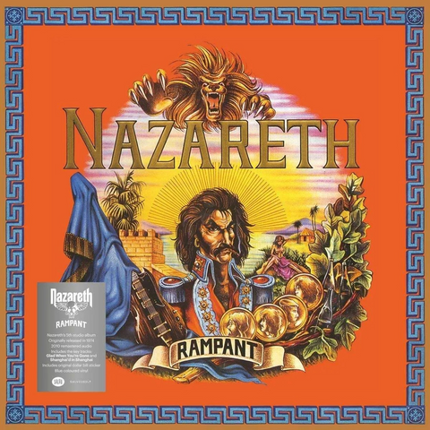 Nazareth - Rampant (Limited Edition, Blue Colored Vinyl, Remastered) [Import] ((Vinyl))