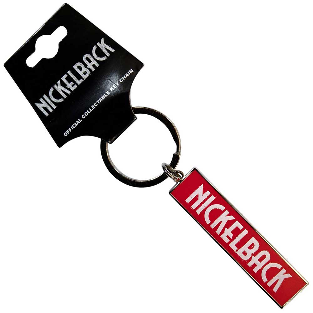Nickelback - White Logo Red (())
