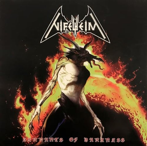 Nifelheim - Servants Of Darkness (Orange Red Swirl Vinyl) ((Vinyl))
