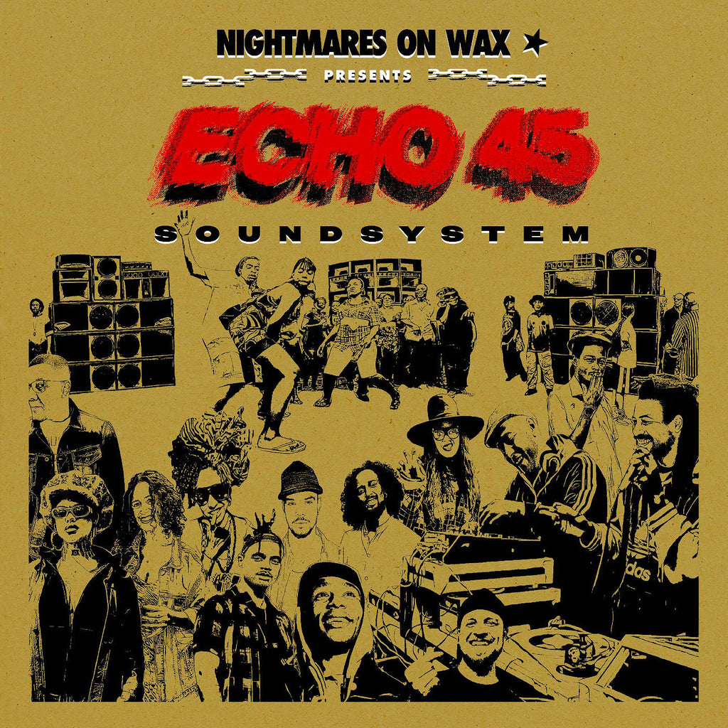 NIGHTMARES ON WAX - Echo45 Sound System (Gold Vinyl) ((Vinyl))