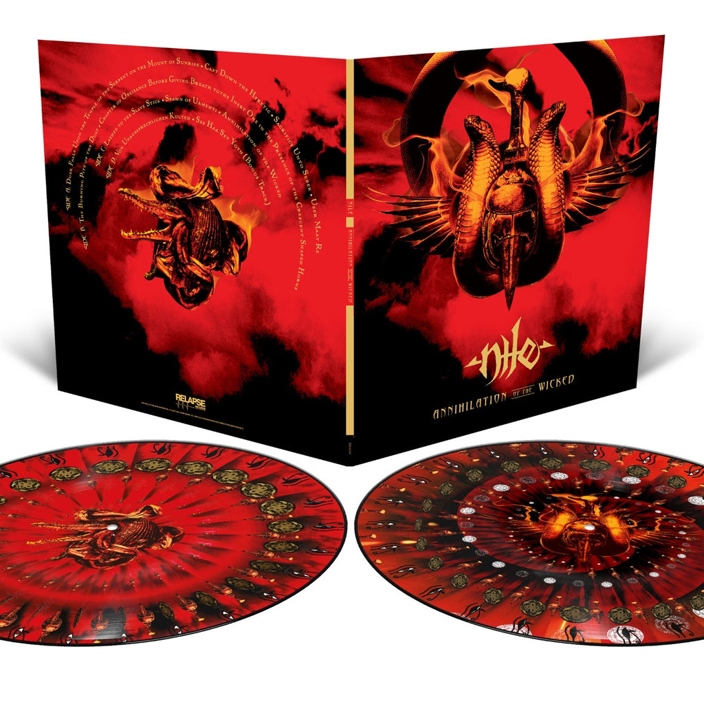 Nile - Annihilation Of The Wicked (20Th Anniversary Zoetrope Edition) (Picture Disc) [2LP] ((Vinyl))