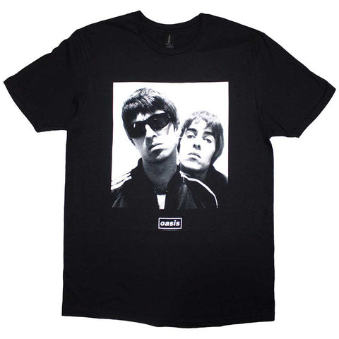 Oasis - Noel & Liam Square Photo (()) Black