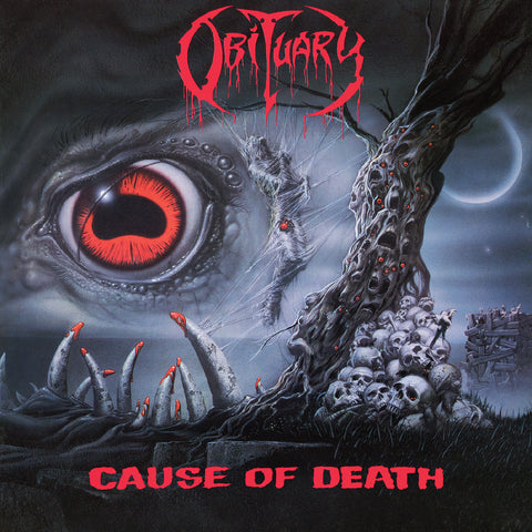 Obituary - Cause Of Death - Remastered (Gray With Black Splatter Vinyl) ((Vinyl))