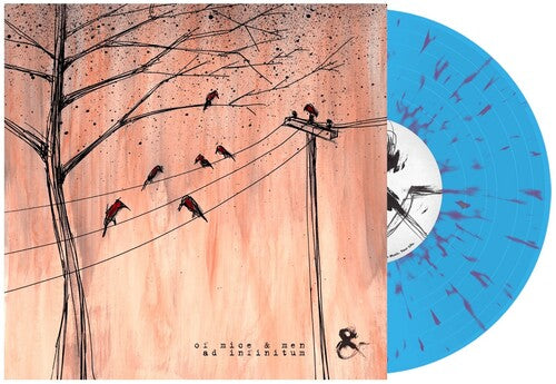 Of Mice & Men - AD Infinitum - Cyan W/ Grimace Purple Splatter (Indie Exclusive) ((Vinyl))
