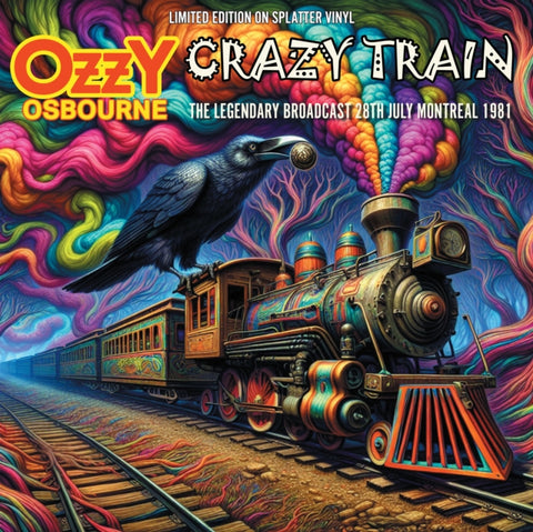 Ozzy Osbourne - Crazy Train: Montreal 1981 (Numbered Edition) (Aqua/Purple Splatter Vinyl) [Import] ((Vinyl))