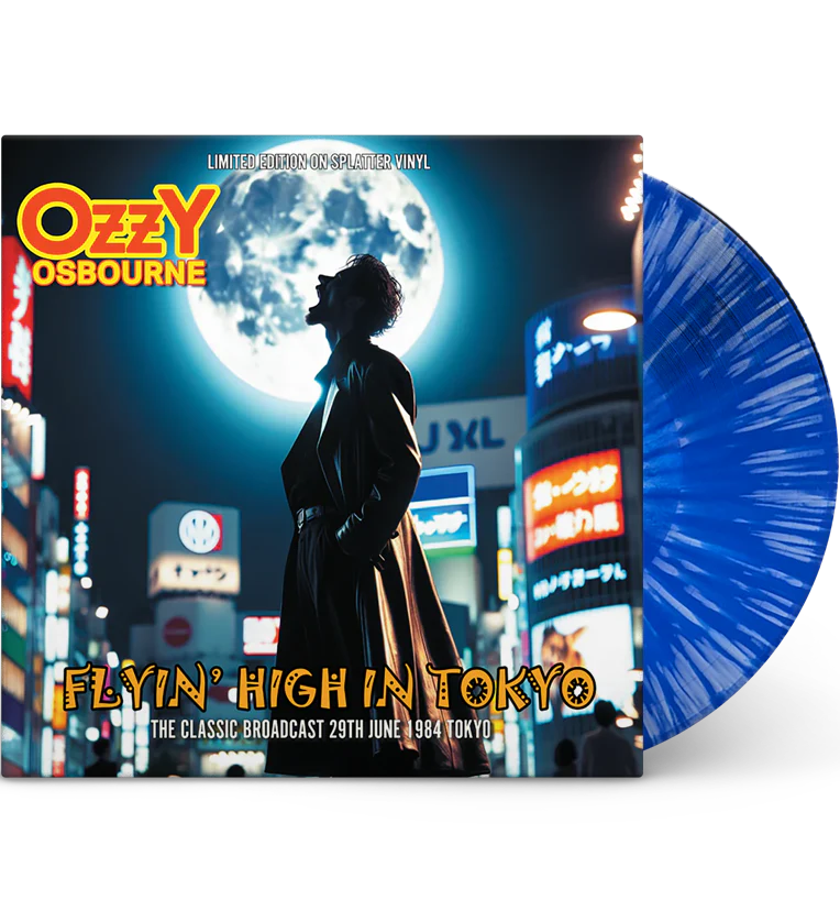 Ozzy Osbourne - Flyin' High in Tokyo (Limited Edition, Blue & White Splatter Colored Vinyl) [Import] ((Vinyl))